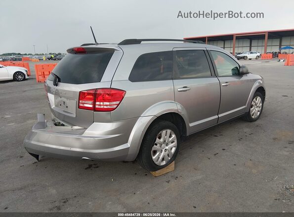 3C4PDCAB7KT872699 2019 DODGE JOURNEY Silver Tył prawy