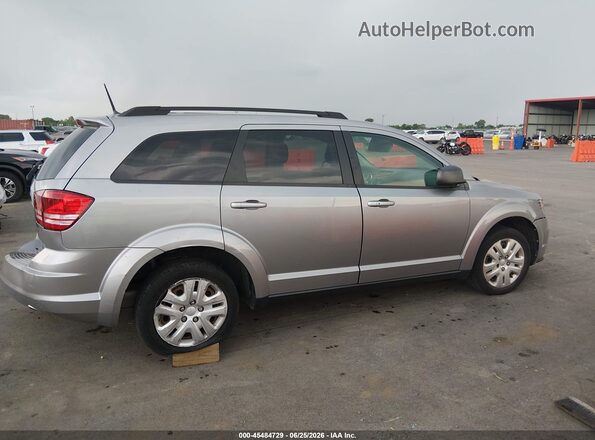3C4PDCAB7KT872699 2019 DODGE JOURNEY Silver Widok wnętrza z tyłu