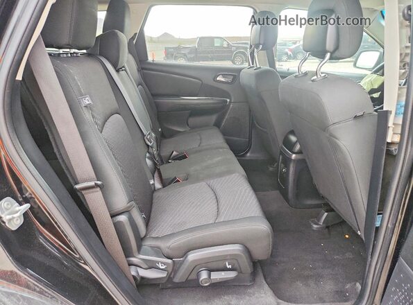 3C4PDCAB7LT232459 2020 DODGE JOURNEY Black Սալոնի հետևի տեսք