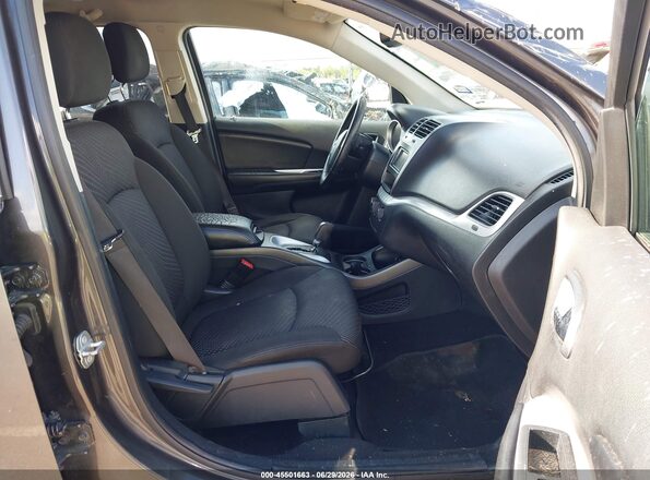 3C4PDCAB7LT272105 2020 DODGE JOURNEY Black Front interior view