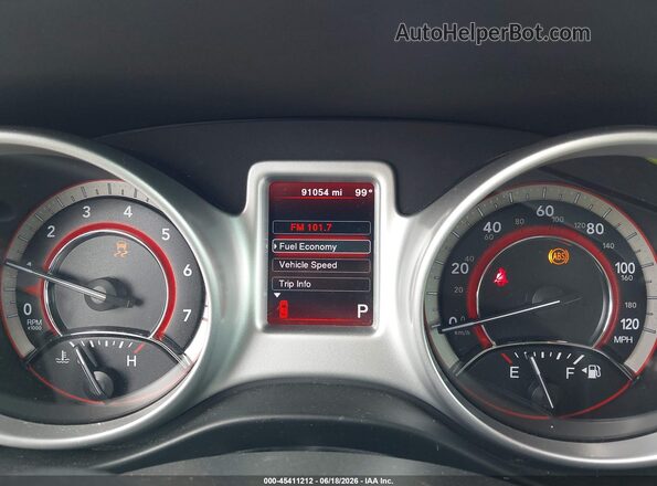 3C4PDCAB7LT277952 2020 DODGE JOURNEY White Vista de los asientos traseros