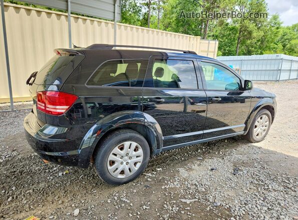 3C4PDCAB8HT527254 2017 DODGE JOURNEY Black Trasero derecho