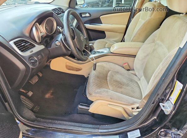 3C4PDCAB8HT527254 2017 DODGE JOURNEY Black Vista interior delantera