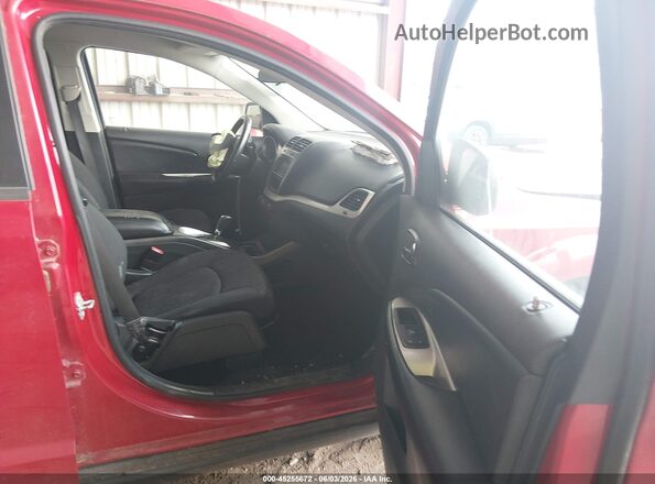 3C4PDCAB8JT310731 2018 DODGE JOURNEY Красный Вид салона спереди