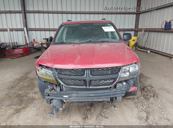 3C4PDCAB8JT310731 2018 DODGE JOURNEY Красный Вид задней части салона