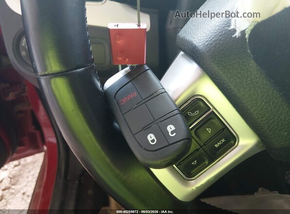 3C4PDCAB8JT310731 2018 DODGE JOURNEY Красный Вид панели приборов