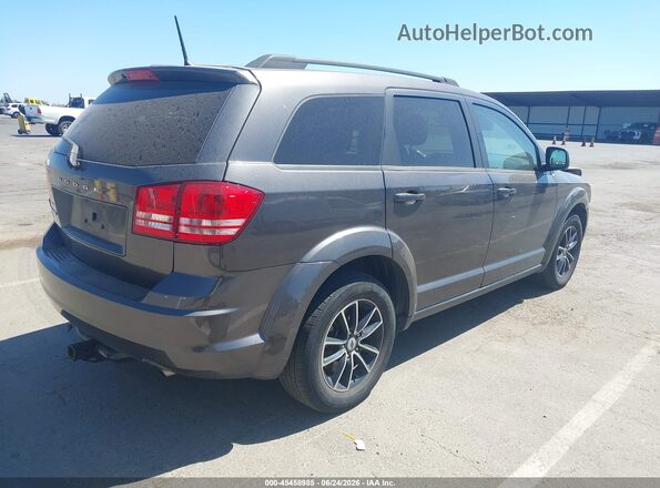 3C4PDCAB8JT507284 2018 DODGE JOURNEY Black უკანა მარჯვენა
