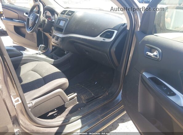 3C4PDCAB8JT507284 2018 DODGE JOURNEY Black წინა სალონის ხედი