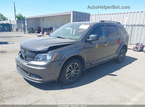 3C4PDCAB8JT507284 2018 DODGE JOURNEY Black წინა მარცხენა ხედი სამი მეოთხედიდან