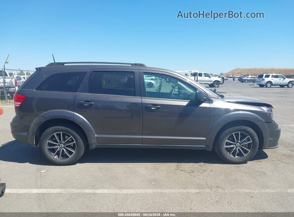 3C4PDCAB8JT507284 2018 DODGE JOURNEY Black უკანა სალონის ხედი