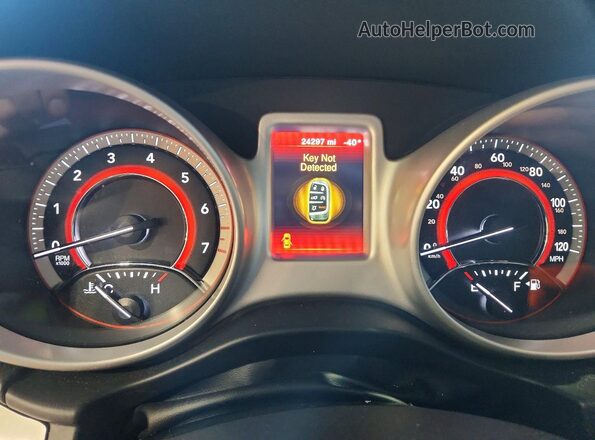 3C4PDCAB8LT270489 2020 DODGE JOURNEY Серый Вид щитка приборов