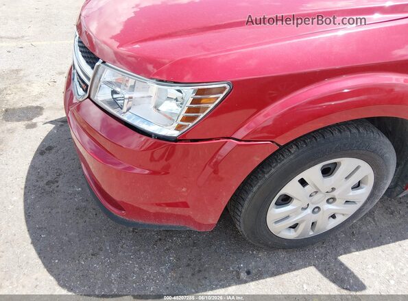 3C4PDCAB9GT247891 2016 DODGE JOURNEY Red Front view