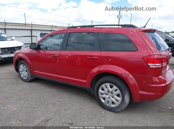 3C4PDCAB9GT247891 2016 DODGE JOURNEY Red 360 interior view