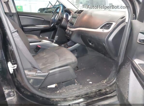 3C4PDCAB9HT504386 2017 DODGE JOURNEY Черный Вид салона спереди