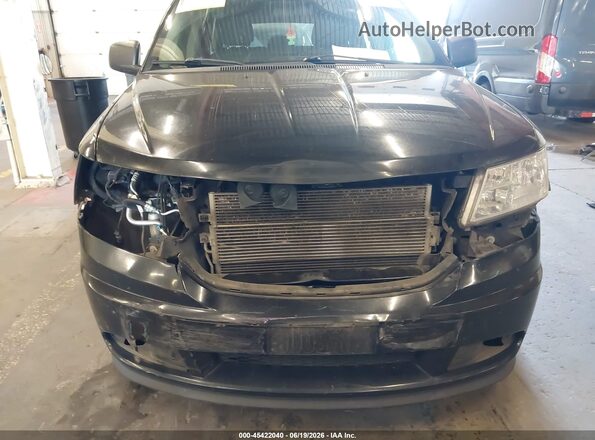3C4PDCAB9HT504386 2017 DODGE JOURNEY Черный Вид задней части салона