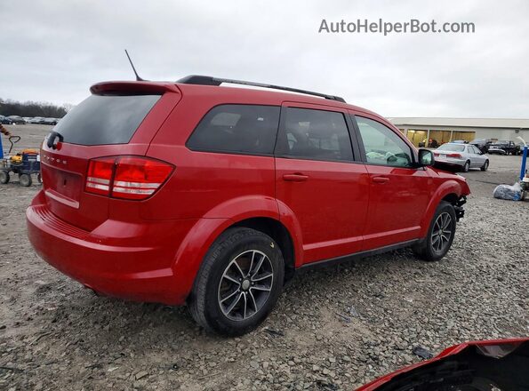 3C4PDCAB9HT683447 2017 DODGE JOURNEY Red Задня права чверть