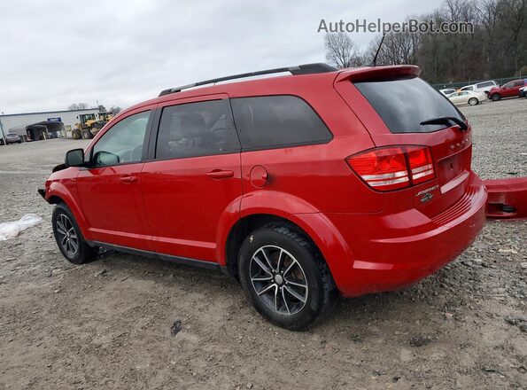 3C4PDCAB9HT683447 2017 DODGE JOURNEY Red Задня ліва чверть