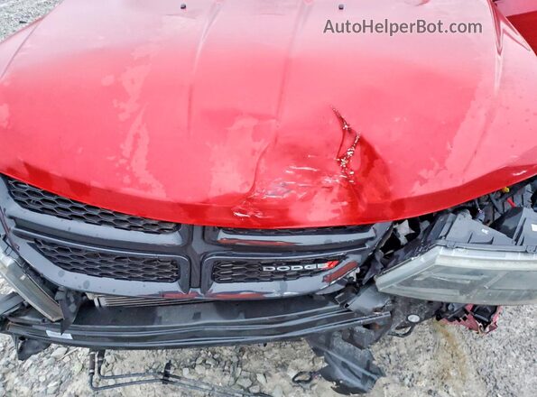 3C4PDCAB9HT683447 2017 DODGE JOURNEY Red Вид підкапотного простору