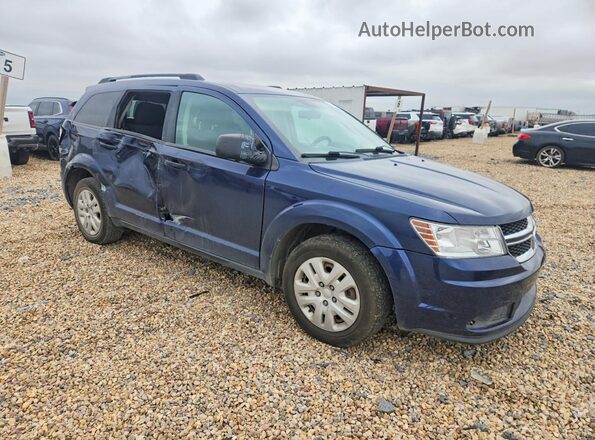 3C4PDCAB9JT183858 2018 DODGE JOURNEY Blue 