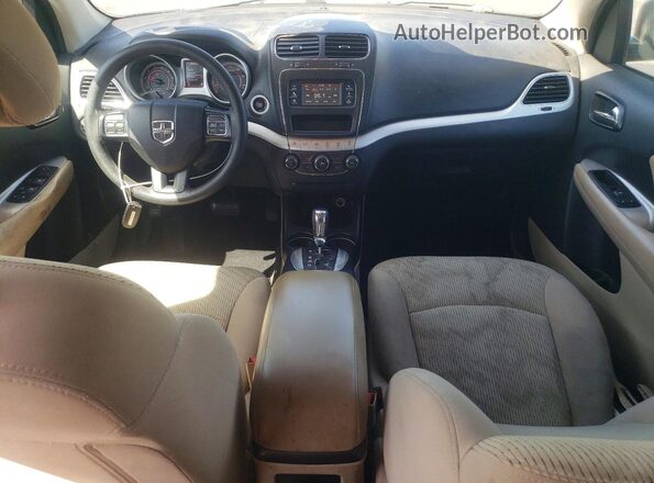 3C4PDCAB9JT184122 2018 DODGE JOURNEY Blue Вид панелі приладів