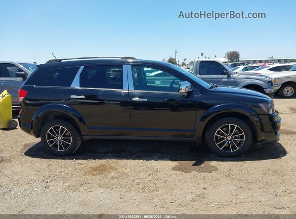 3C4PDCAB9JT322953 2018 DODGE JOURNEY Black უკანა სალონის ხედი