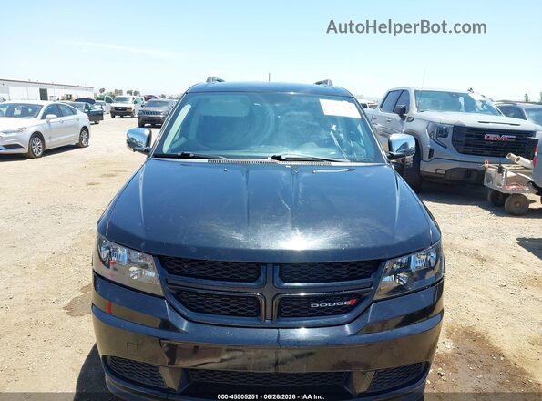 3C4PDCAB9JT322953 2018 DODGE JOURNEY Black ხელსაწყოთა პანელის ხედი