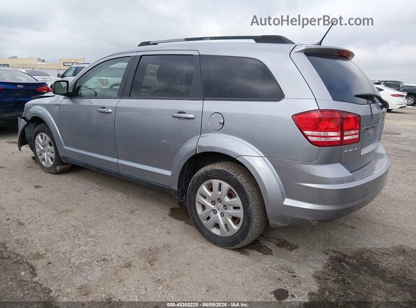 3C4PDCAB9JT340269 2018 DODGE JOURNEY Silver Հետևի ձախ