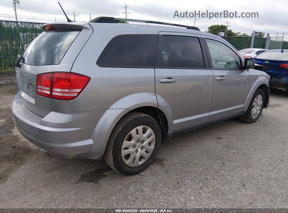 3C4PDCAB9JT340269 2018 DODGE JOURNEY Silver Հետևի աջ