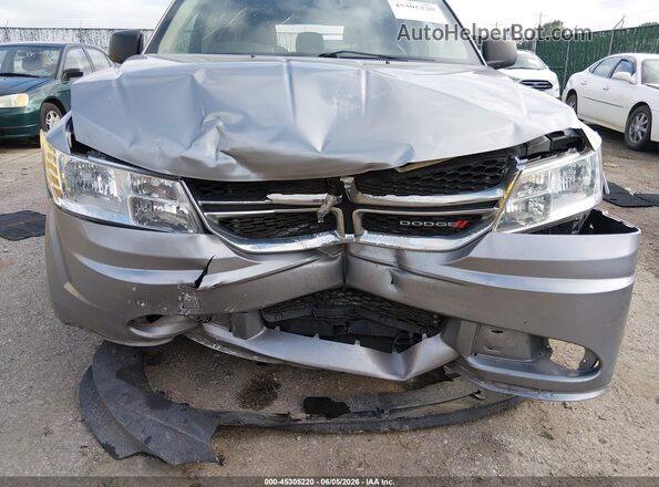 3C4PDCAB9JT340269 2018 DODGE JOURNEY Silver Դիմացի տեսք