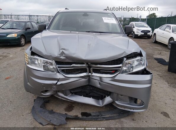 3C4PDCAB9JT340269 2018 DODGE JOURNEY Silver Սարքավորումների վահանակի տեսք