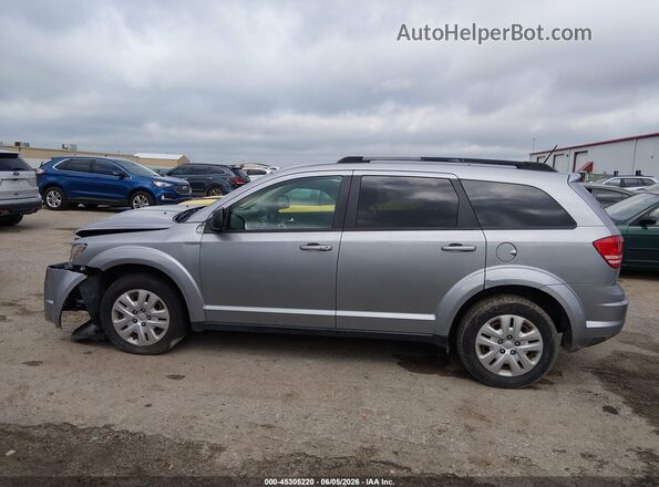 3C4PDCAB9JT340269 2018 DODGE JOURNEY Silver Սալոնի 360 աստիճան տեսք