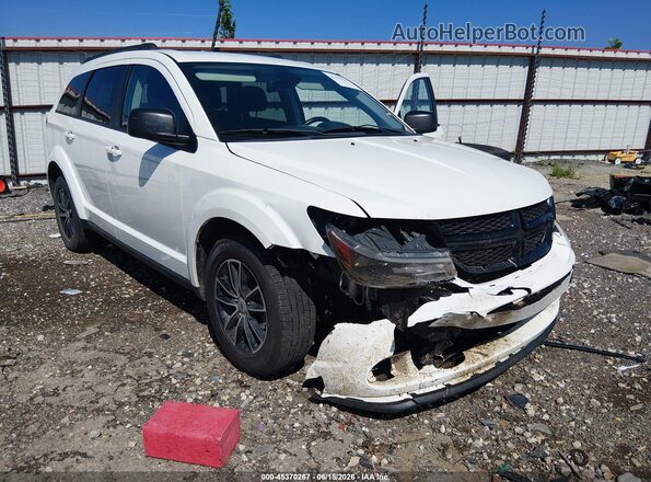 3C4PDCAB9JT386006 2018 DODGE JOURNEY Белый Вид спереди