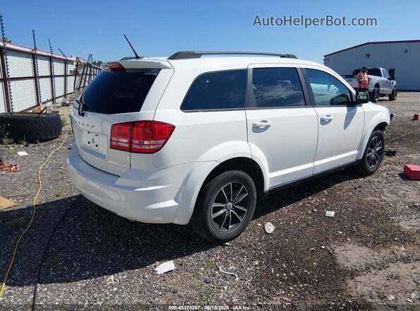 3C4PDCAB9JT386006 2018 DODGE JOURNEY Белый Задняя правая четверть