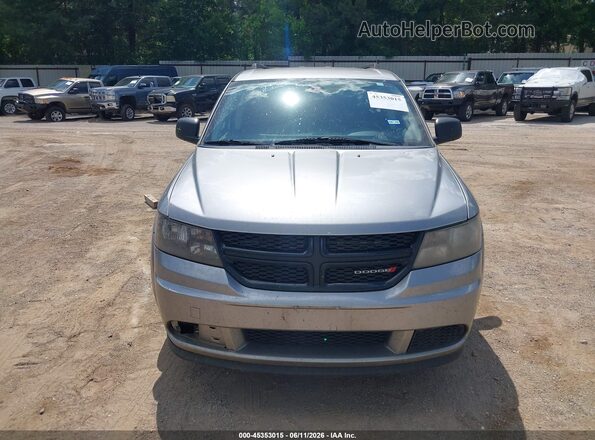3C4PDCAB9JT535563 2018 DODGE JOURNEY Серебряный Вид задней части салона
