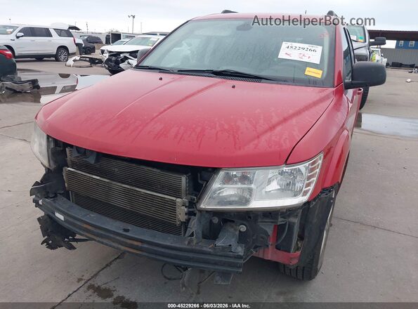 3C4PDCAB9LT247559 2020 DODGE JOURNEY Red Widok z przodu