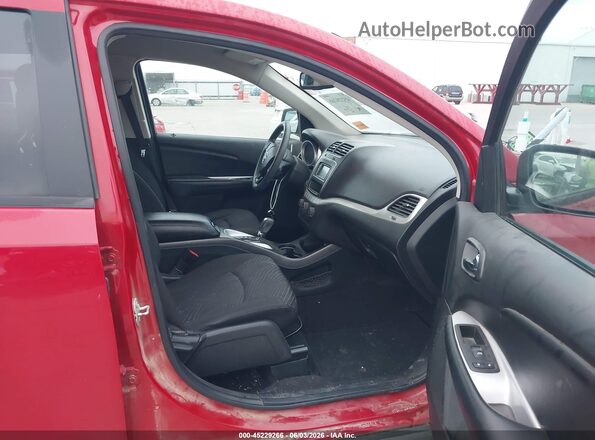 3C4PDCAB9LT247559 2020 DODGE JOURNEY Red Widok wnętrza z przodu