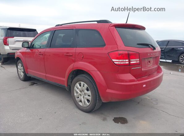 3C4PDCAB9LT247559 2020 DODGE JOURNEY Red Tył lewy