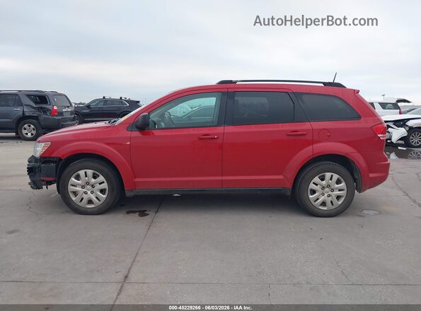 3C4PDCAB9LT247559 2020 DODGE JOURNEY Red Widok wnętrza 360 stopni