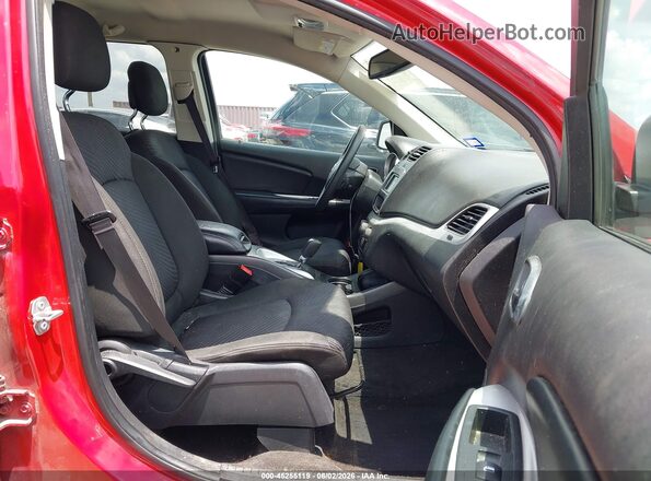 3C4PDCAB9LT251143 2020 DODGE JOURNEY Красный Вид салона спереди