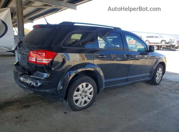 3C4PDCABXGT139568 2016 DODGE JOURNEY Black Tył prawy