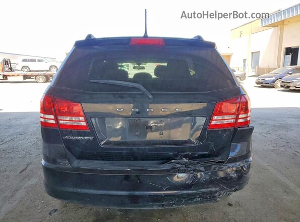 3C4PDCABXGT139568 2016 DODGE JOURNEY Black Widok z tyłu