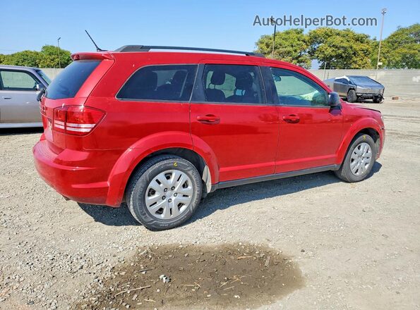 3C4PDCABXGT230954 2016 DODGE JOURNEY Red 