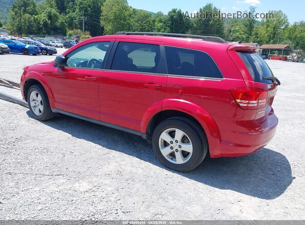 3C4PDCABXHT529653 2017 DODGE JOURNEY Red Tył lewy