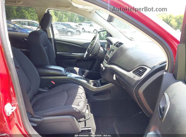 3C4PDCABXHT529653 2017 DODGE JOURNEY Red Widok wnętrza z przodu