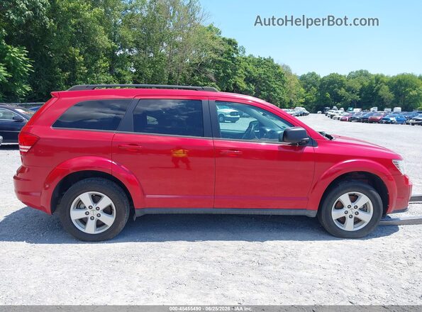 3C4PDCABXHT529653 2017 DODGE JOURNEY Red Widok wnętrza 360 stopni