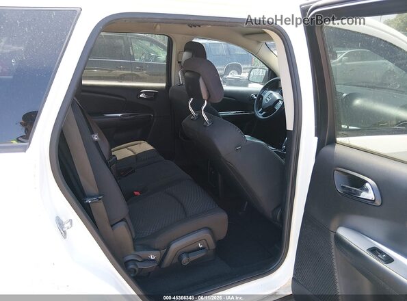 3C4PDCABXHT559994 2017 DODGE JOURNEY White VIN კოდის სტიკერის ხედი