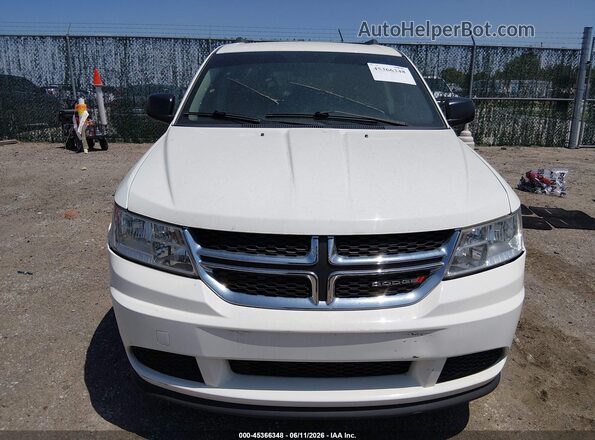 3C4PDCABXHT559994 2017 DODGE JOURNEY White წინა ხედი