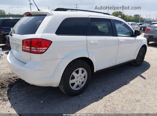 3C4PDCABXHT559994 2017 DODGE JOURNEY White უკანა მარჯვენა