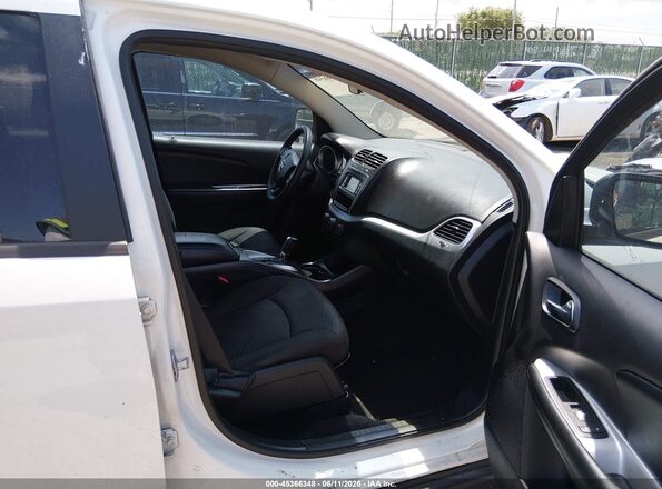 3C4PDCABXHT559994 2017 DODGE JOURNEY White წინა სალონის ხედი