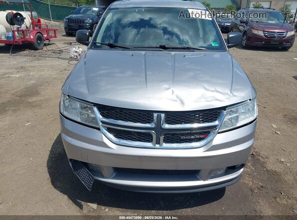 3C4PDCABXHT560594 2017 DODGE JOURNEY Gray Front view